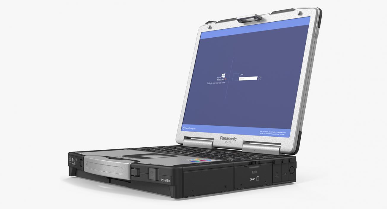 Panasonic Toughbook 3D model