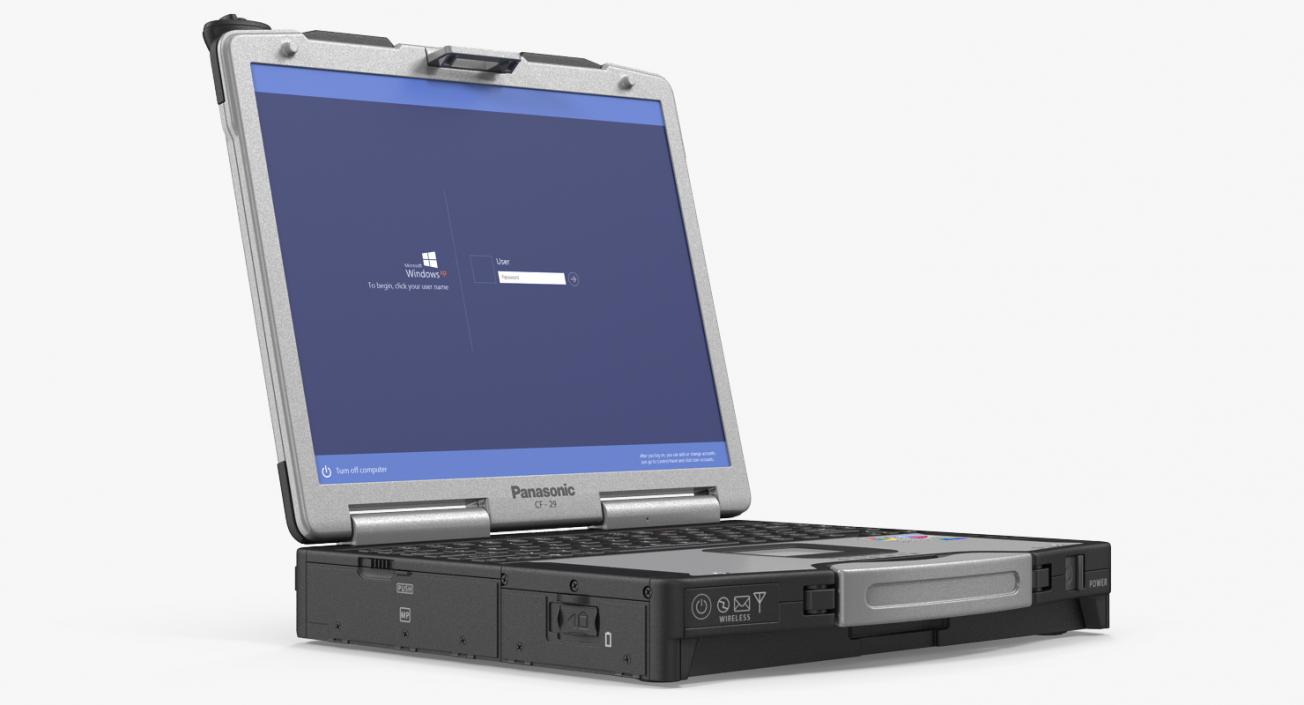 Panasonic Toughbook 3D model