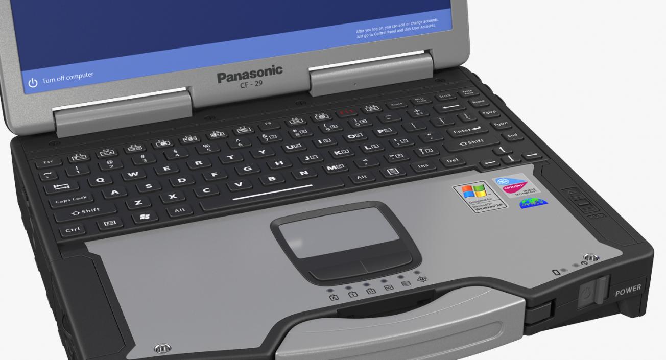 Panasonic Toughbook 3D model