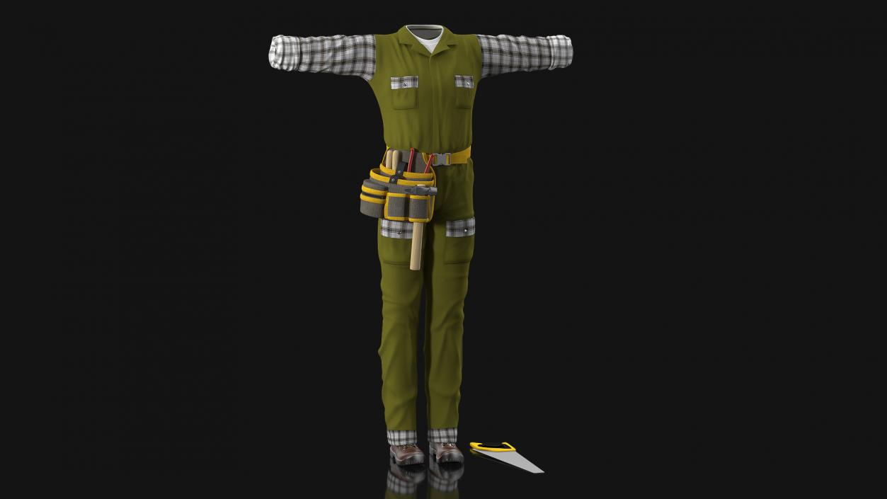 Workman Uniforms Collection 2 3D model