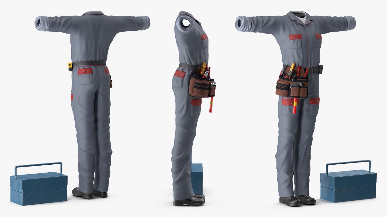 Workman Uniforms Collection 2 3D model