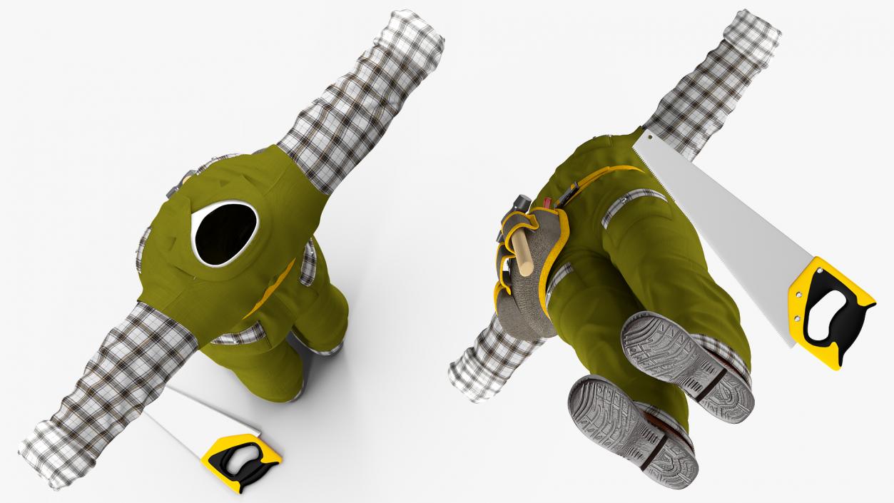 Workman Uniforms Collection 2 3D model