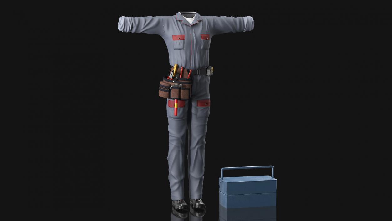 Workman Uniforms Collection 2 3D model