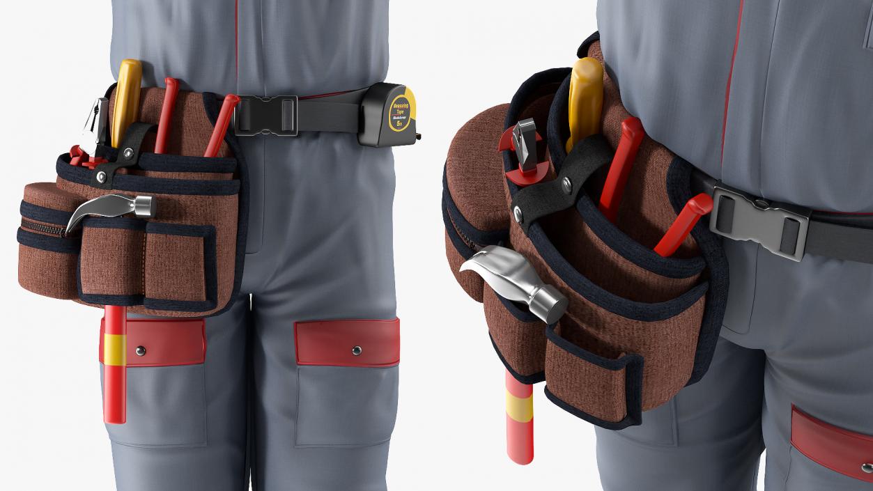 Workman Uniforms Collection 2 3D model