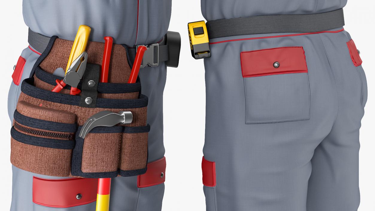 Workman Uniforms Collection 2 3D model