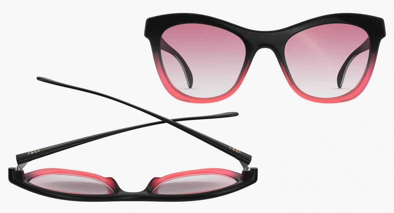 3D model Glasses Collection 8