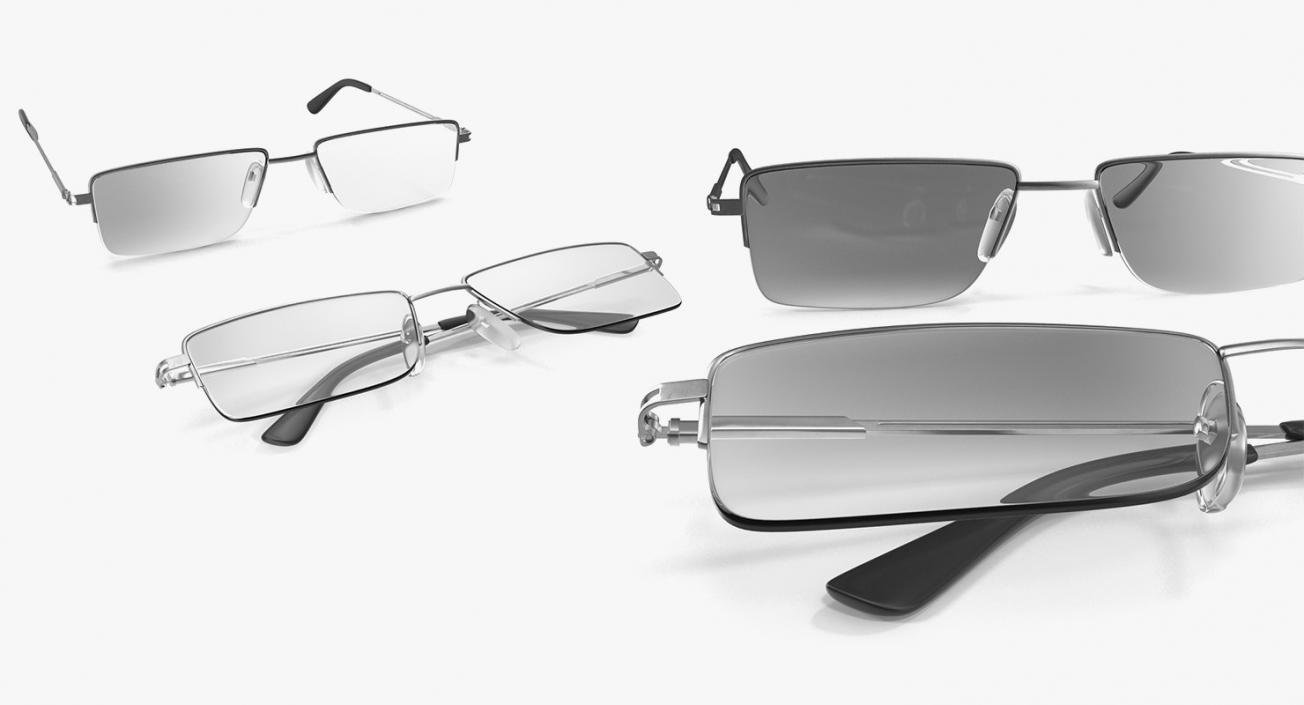 3D model Glasses Collection 8