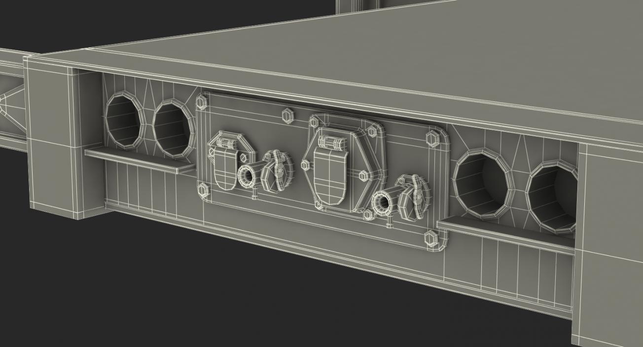 3D Logging Trailer Empty