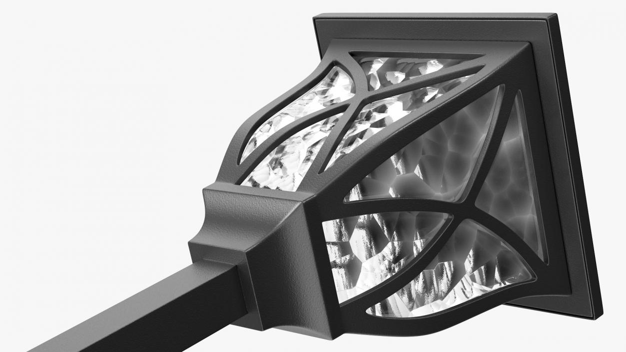 Solar Outdoor Pathway Lantern 3D model