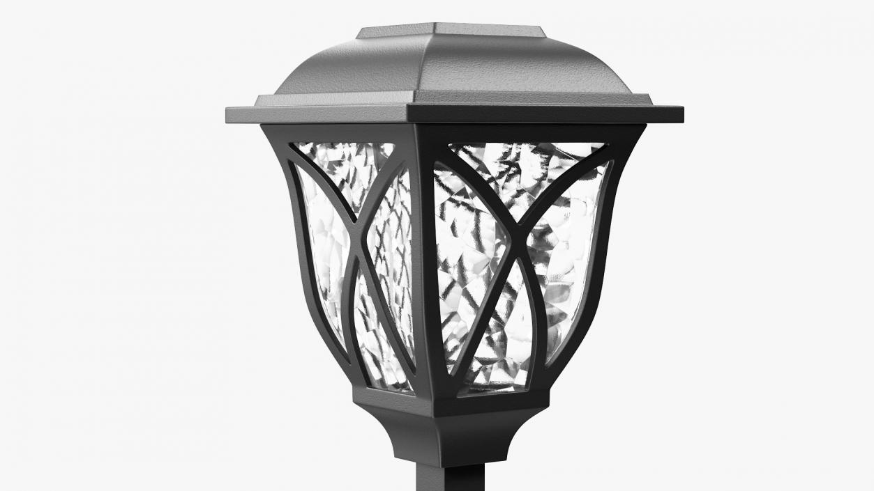 Solar Outdoor Pathway Lantern 3D model