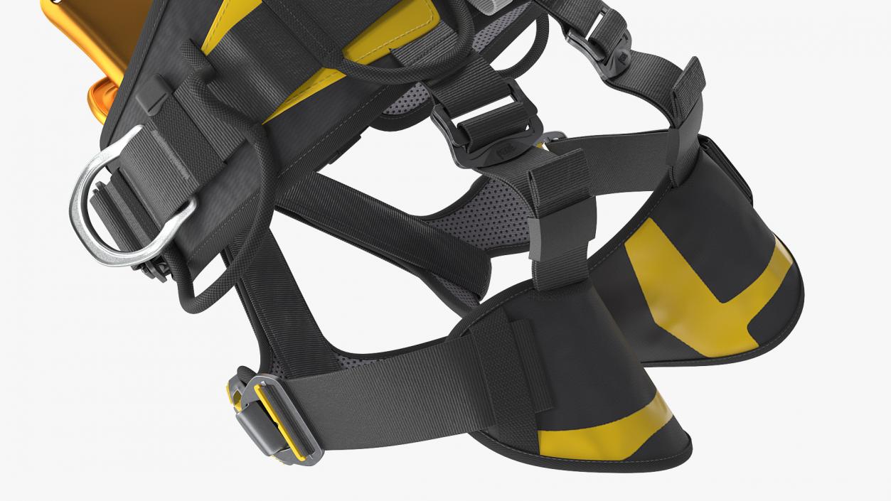 3D Petzl Astro Bod Fast Full Body Harness model