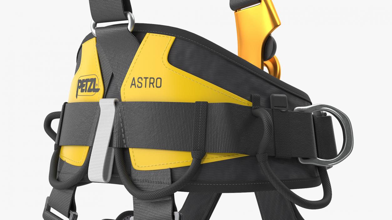 3D Petzl Astro Bod Fast Full Body Harness model