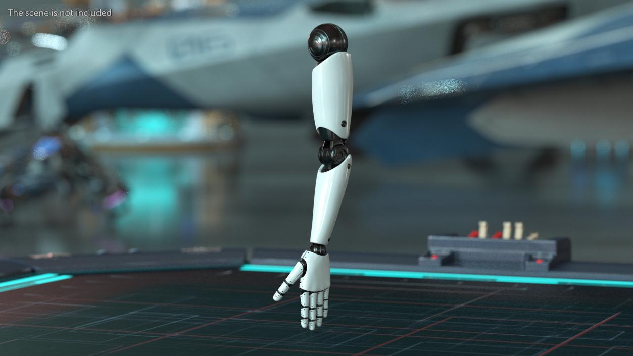 3D Rigged Mechanical Hands Collection 2