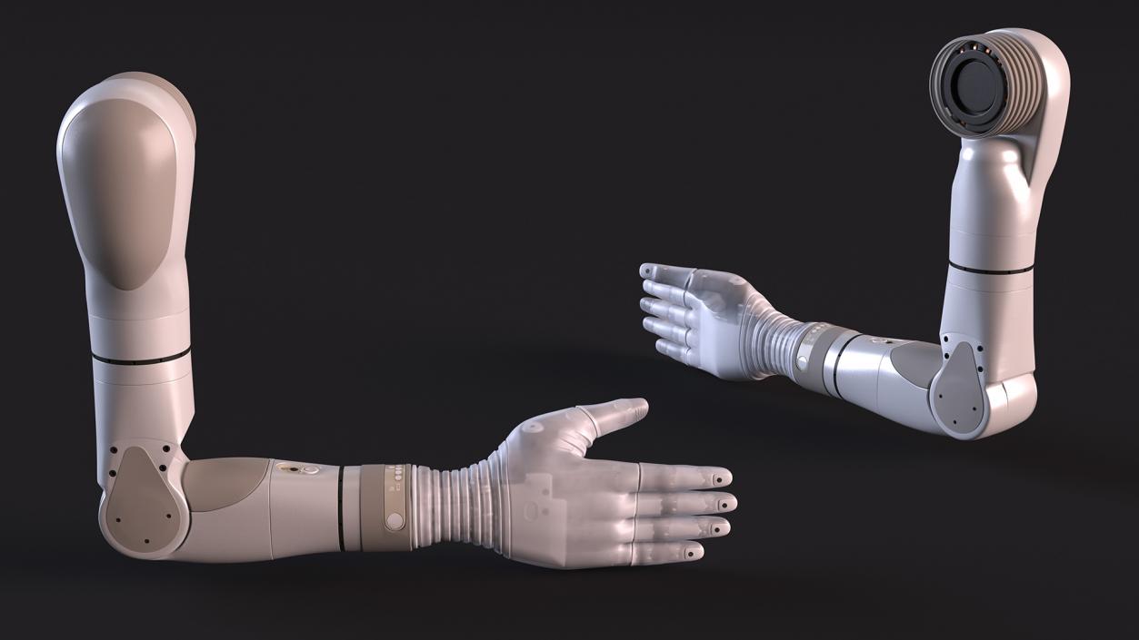 3D Rigged Mechanical Hands Collection 2