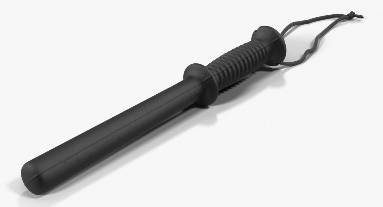 Classical Police Baton 3D