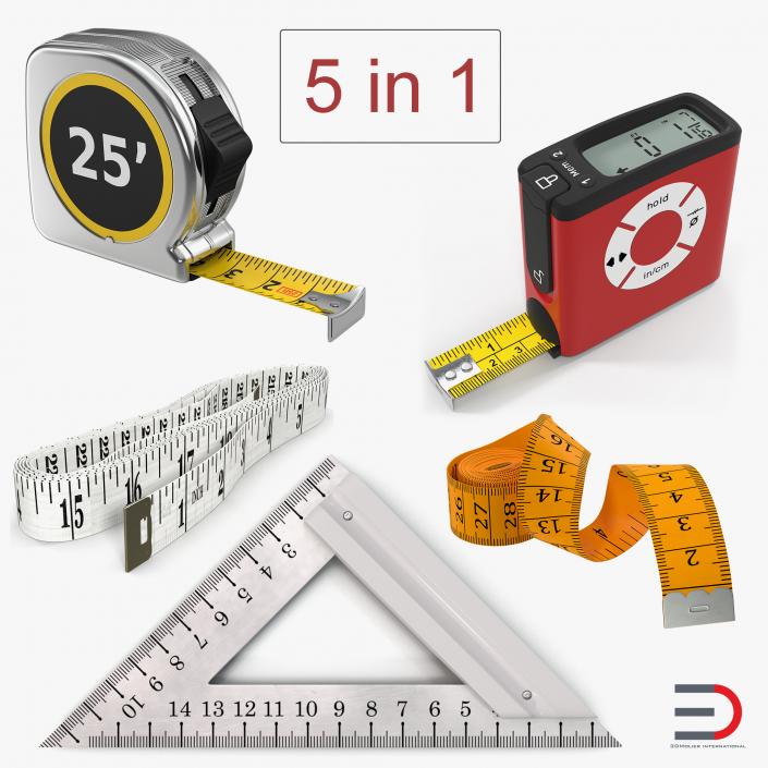 3D Measure Tools Collection 3