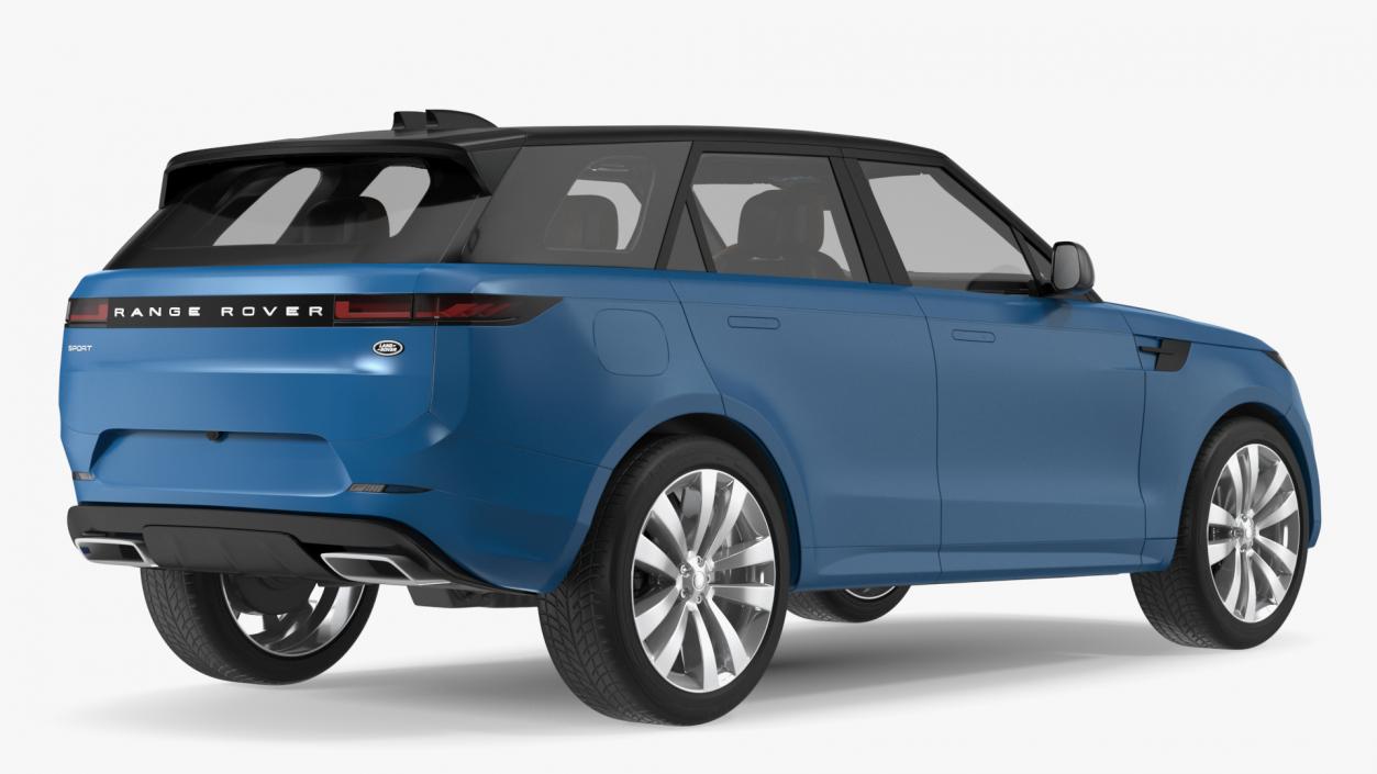 3D Land Rover Range Rover Sport 2023 Blue model