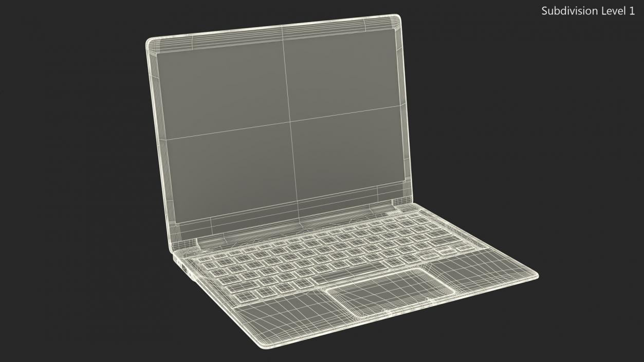 3D model Ultrabook Samsung 12 Inch