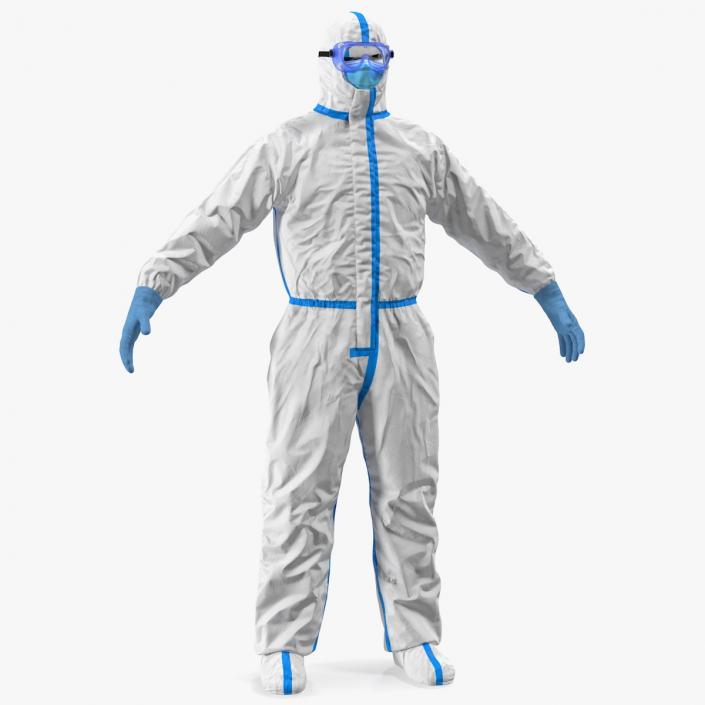 3D model Disposable Isolation Suit