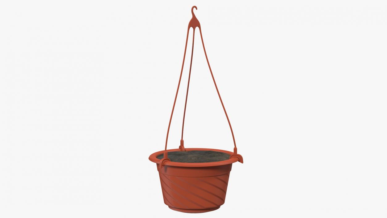 3D Hanging Pot with Soil