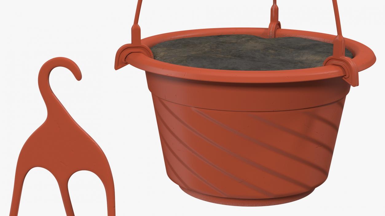 3D Hanging Pot with Soil