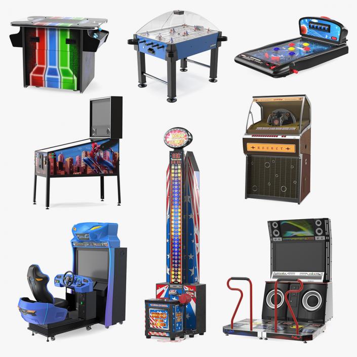 3D Arcade Games Collection 10