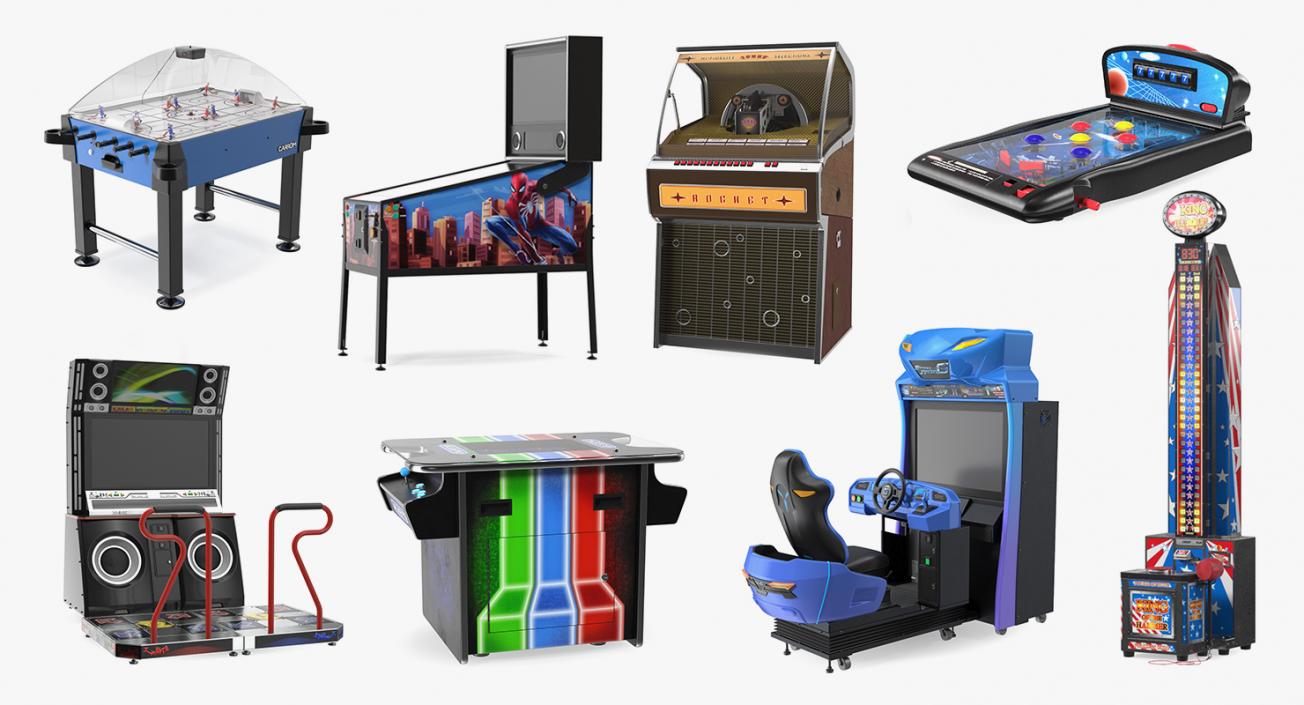 3D Arcade Games Collection 10