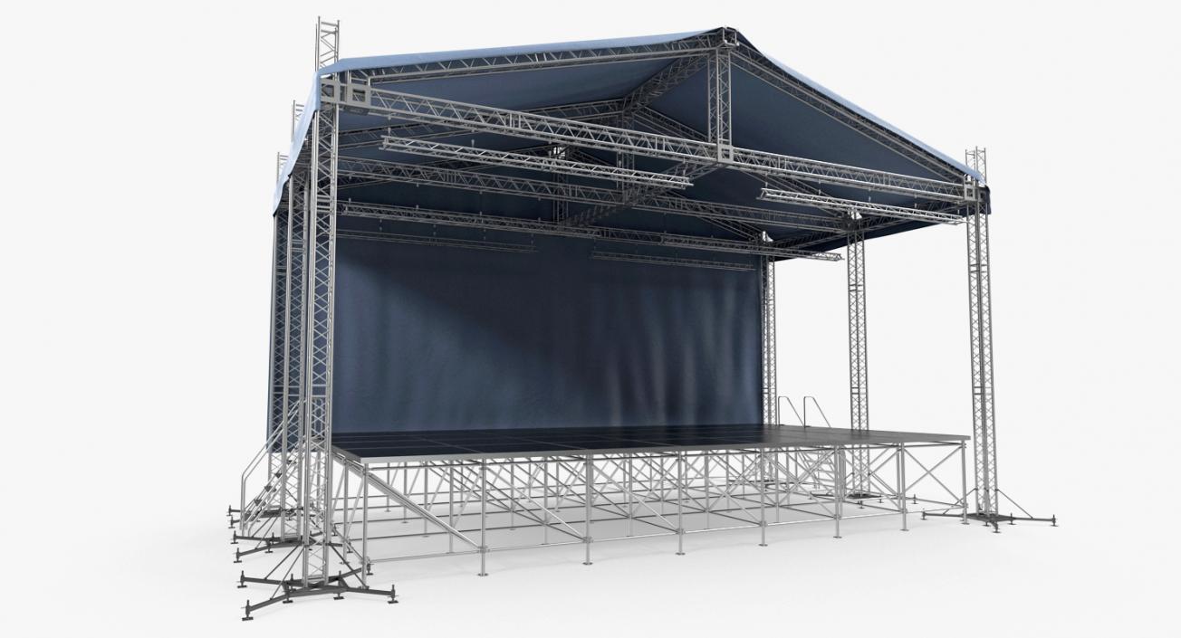 3D Concert Scene model