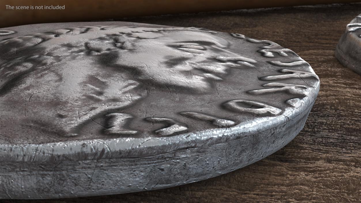 3D Silver Ancient Coins Collection