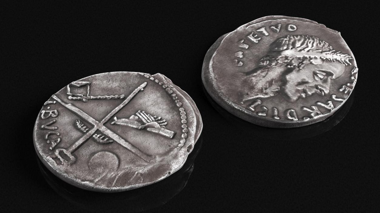 3D Silver Ancient Coins Collection