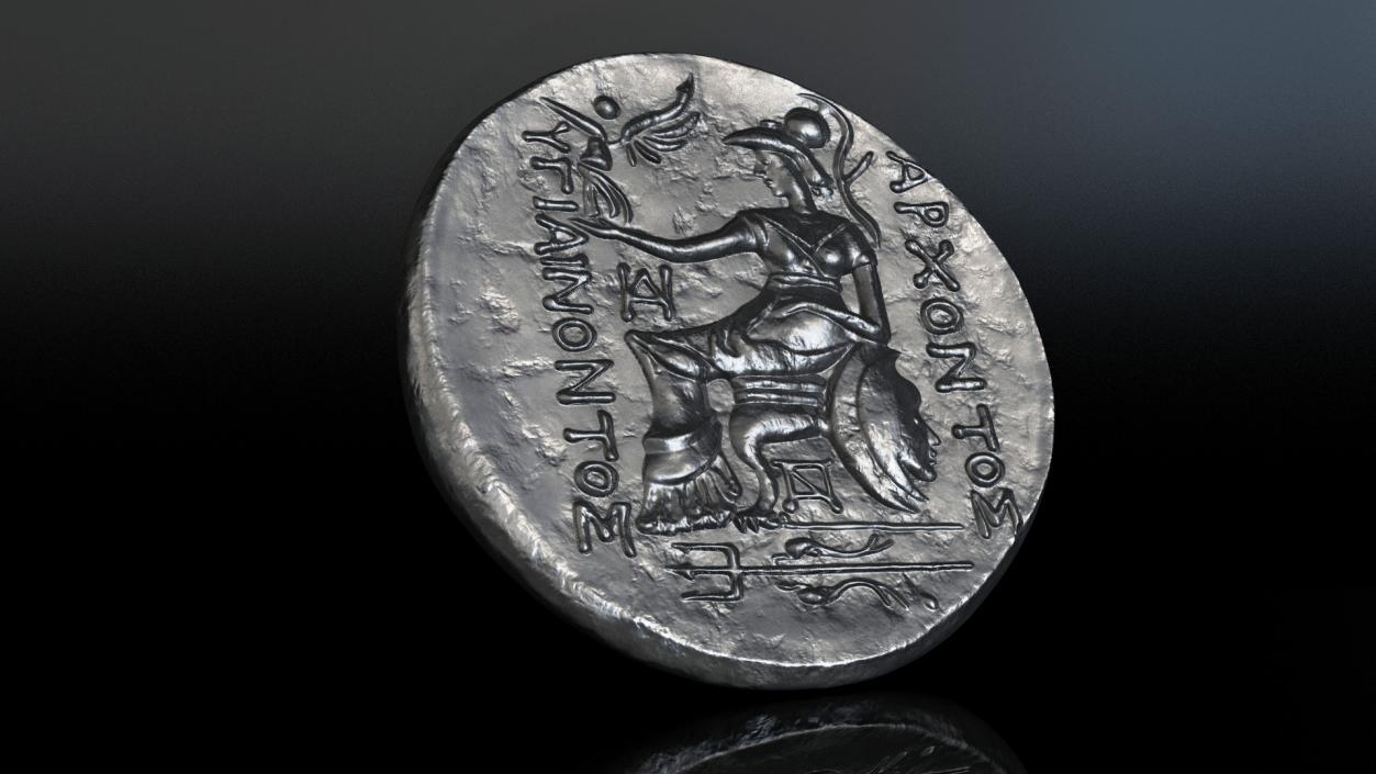 3D Silver Ancient Coins Collection