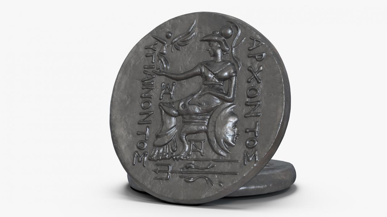 3D Silver Ancient Coins Collection