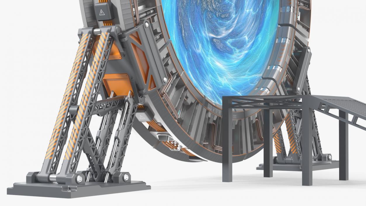 3D Fantasy Portal Gates Collection 2 model