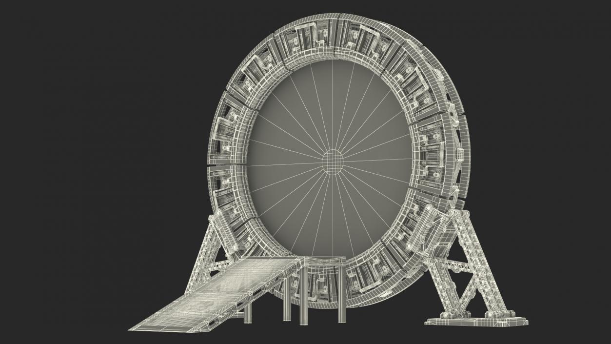 3D Fantasy Portal Gates Collection 2 model