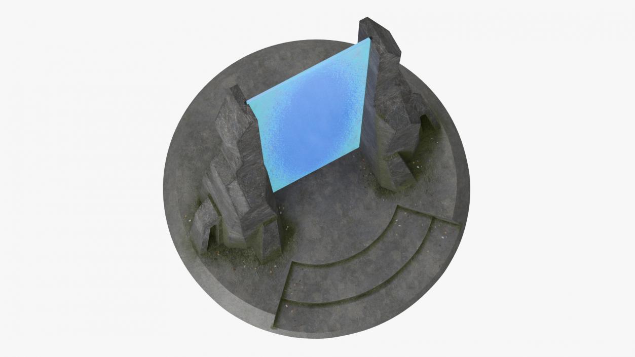 3D Fantasy Portal Gates Collection 2 model