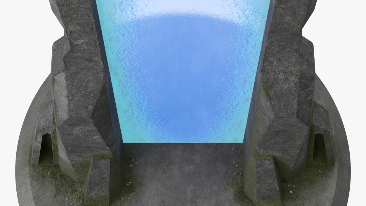 3D Fantasy Portal Gates Collection 2 model