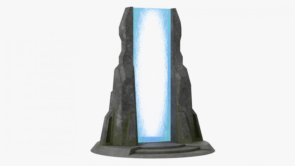 3D Fantasy Portal Gates Collection 2 model