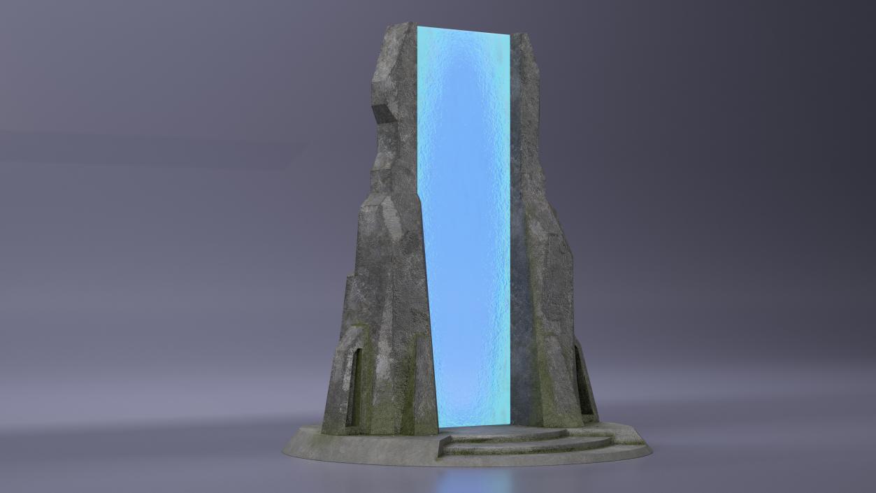 3D Fantasy Portal Gates Collection 2 model