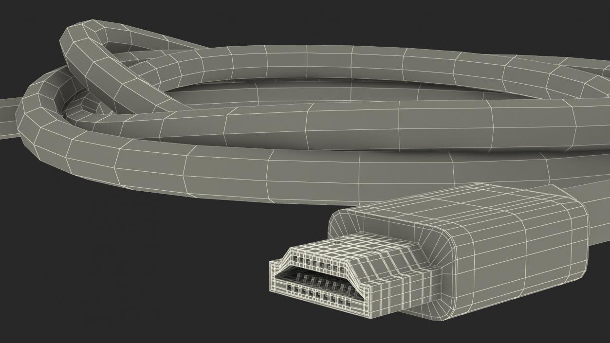 3D model Hdmi Cable