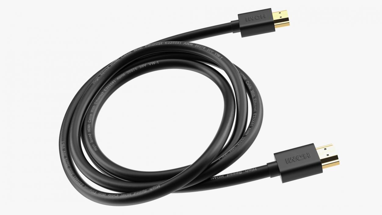 3D model Hdmi Cable