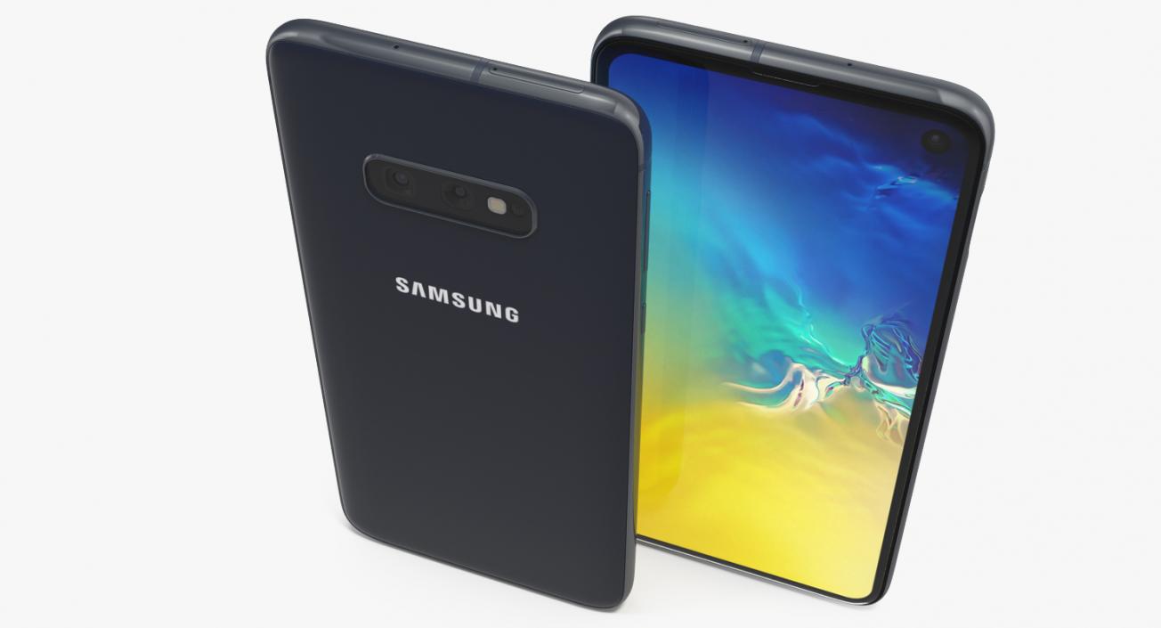 Samsung Galaxy S10E Dark Blue 3D model