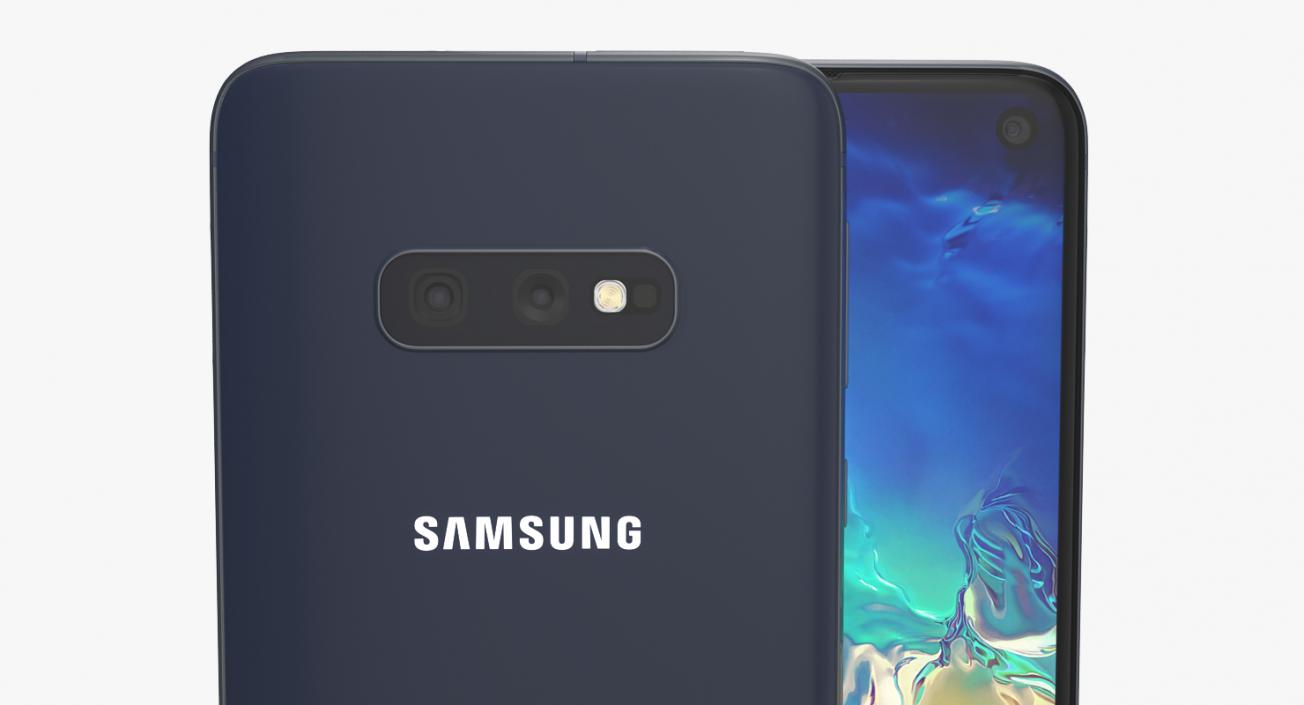 Samsung Galaxy S10E Dark Blue 3D model