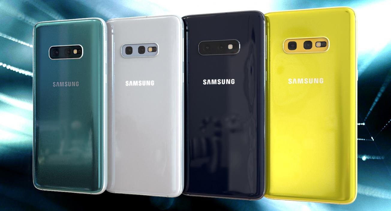 Samsung Galaxy S10E Dark Blue 3D model