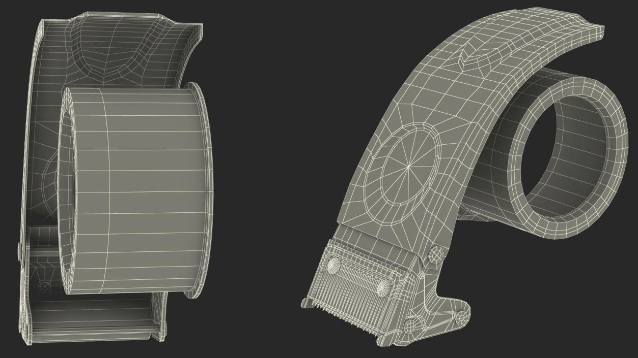 3D model Packing Tape Cutter Empty