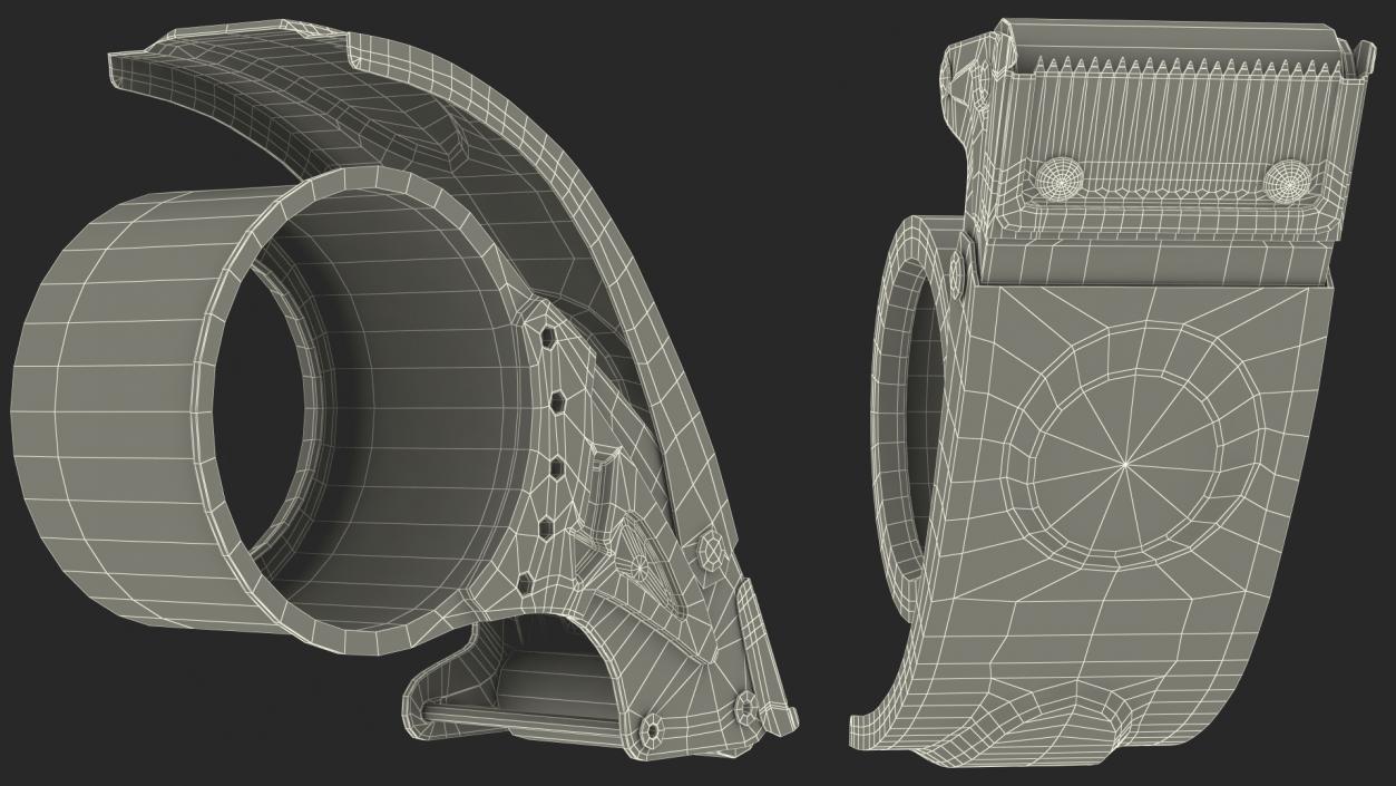 3D model Packing Tape Cutter Empty