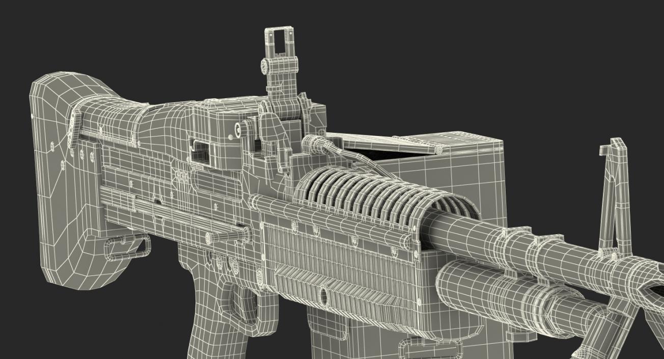 3D model M60 Machine Gun