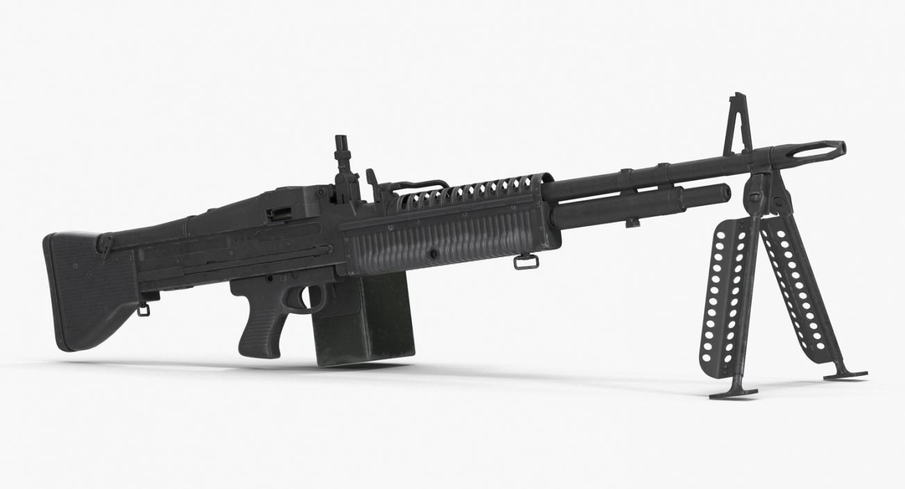 3D model M60 Machine Gun