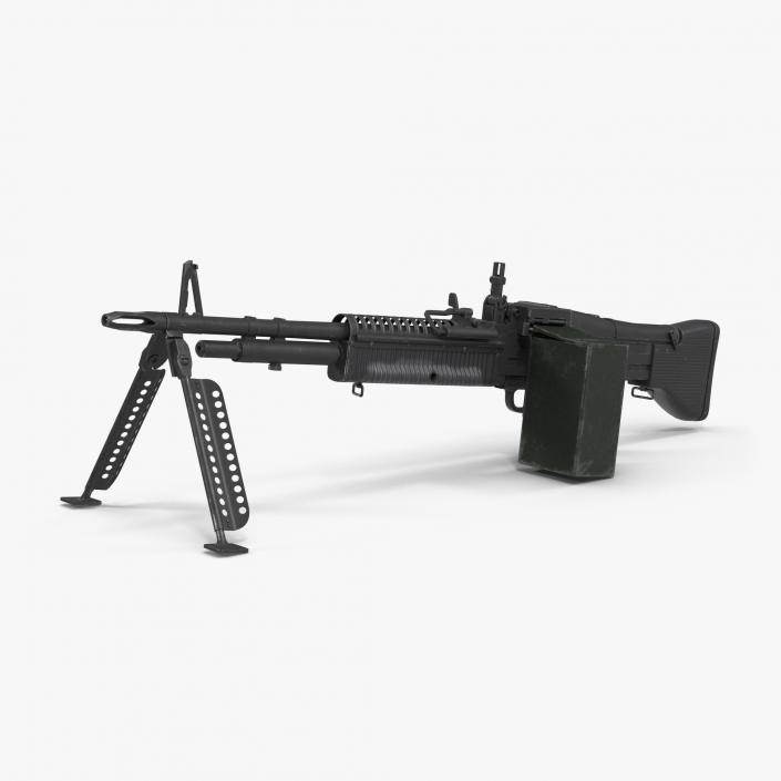 3D model M60 Machine Gun