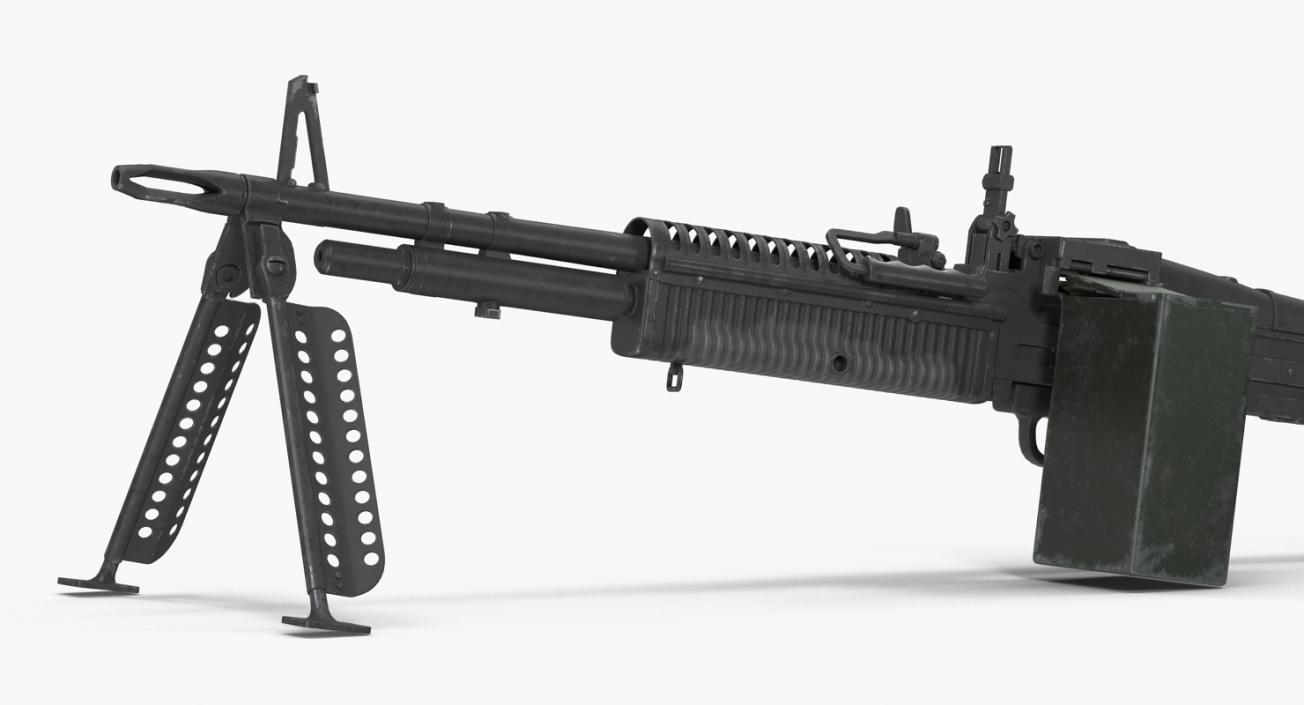 3D model M60 Machine Gun