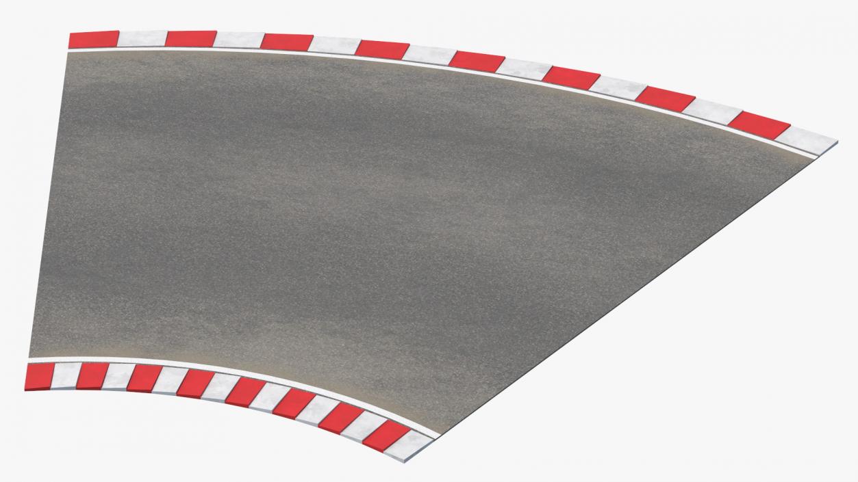 Race Track Formula 1 Set 3D model